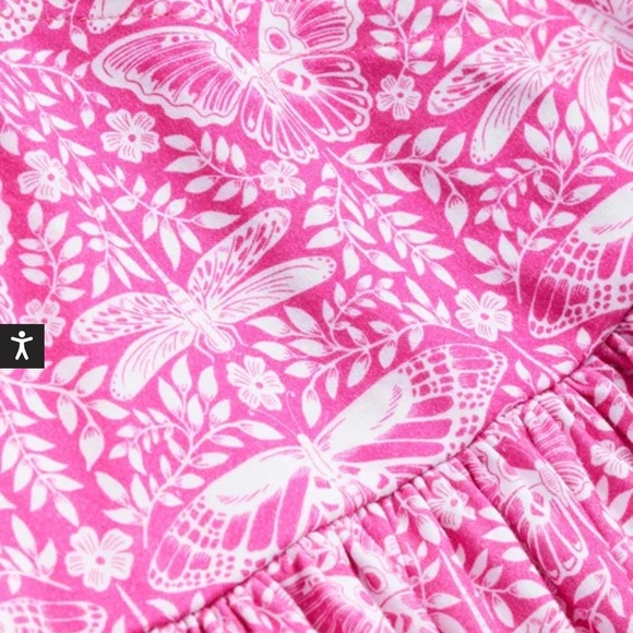 Mini Boden Twirly Ballerina Dress (pink) - Picture 3 of 6